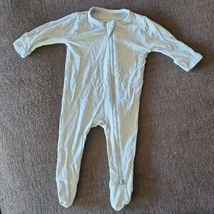 Kyte Baby Blue Zip Footies Newborn